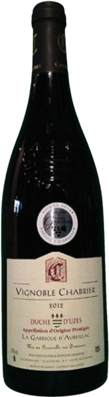 Bottle of Duché d'Uzès La Garrigue d'Aureillac from Domaine Chabrier