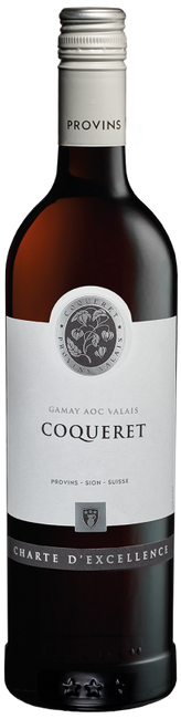 Image of Provins Gamay du Valais AOC Coqueret - 75cl - Wallis, Schweiz bei Flaschenpost.ch