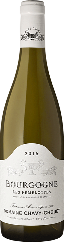 Bouteille de Bourgogne Blanc Les Femelottes de Domaine Chavy-Chouet