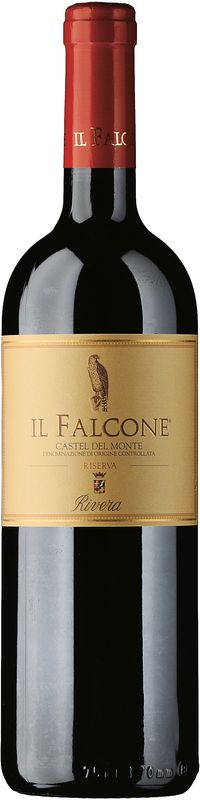 Flasche Il Falcone Castel del Monte DOC Riserva von Rivera