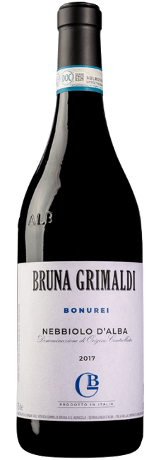 Image of Bruna Grimaldi Nebbiolo d'Alba Bonurei DOC - 75cl - Piemont, Italien bei Flaschenpost.ch
