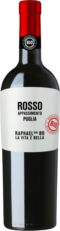 Flasche La Vita e Bella Rosso Puglia Appassimento IGT von Raphael Dal Bo