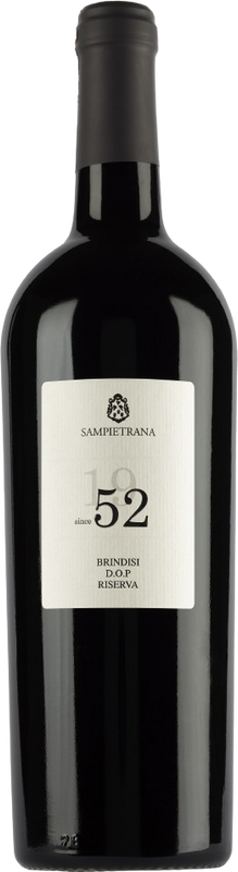 Bottle of Since 1952 Brindisi Riserva DOP from Cantina Sampietrana