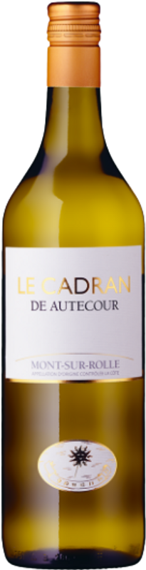 Bottle of Le Cadran de Autecour Mont-sur-Rolle from Domaine Viticole de Autecour SA