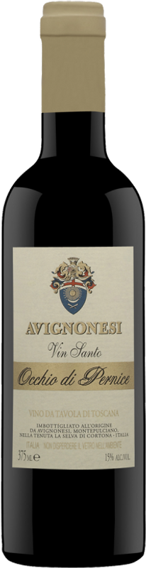 Bottiglia di Occhio di Pernice Vin Santo VDT di Avignonesi