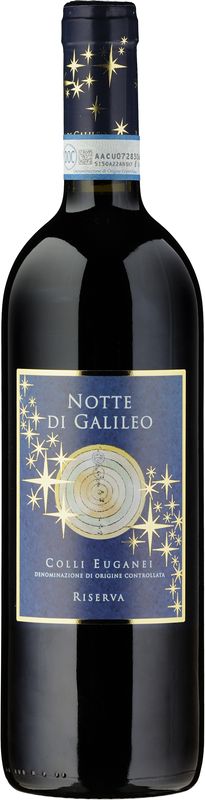 Flasche Colli Euganei Rosso Riserva Notte di Galileo DOC von Viticoltori Riuniti de Colli Euganei