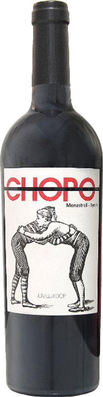 Bottle of Chopo Monastrell Syrah Jumilla DO from Familia Bastida