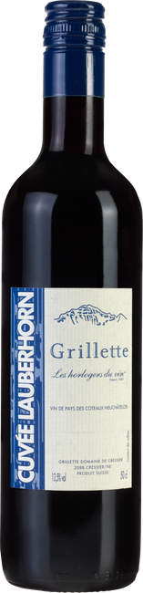 Image of Grillette Domaine De Cressier Cuvee Lauberhorn Rouge Neuchatel VdP - 50cl - Neuenburg, Schweiz bei Flaschenpost.ch