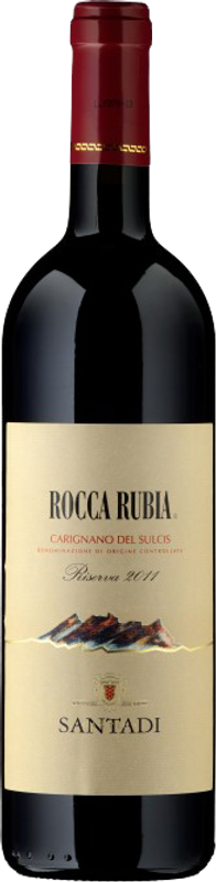 Bottle of Rocca Rubia Carignano del Sulcis Riserva DOC from Cantina di Santadi