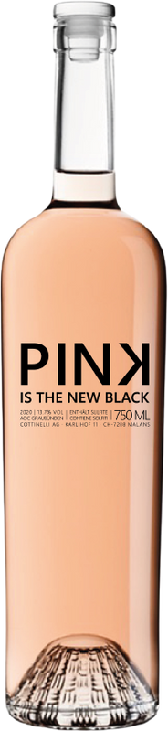 Bottle of Pink is the new black AOC from Cottinelli