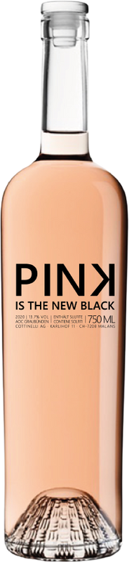 Flasche Pink is the new black AOC von Cottinelli