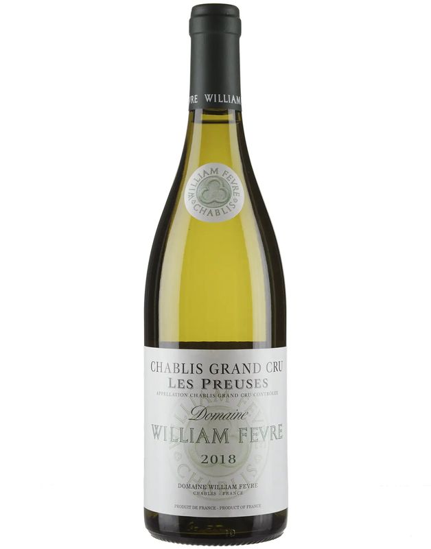Bottle of Chablis Grand Cru Les Preuses from William Fèvre