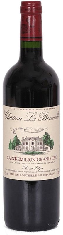 Bottiglia di Chateau La Bonnelle St. Emilon Grand Cru di Château La Bonnelle