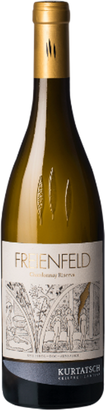 Bottiglia di Freienfeld Chardonnay Riserva Alto Adige DOC di Kellerei Kurtatsch