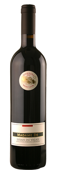 Image of Domaine du Mont d'Or Madame De Syrah du Valais AOC - 75cl - Wallis, Schweiz bei Flaschenpost.ch