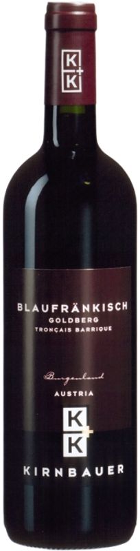 Bottle of Blaufrankisch Goldberg from Weingut Kirnbauer