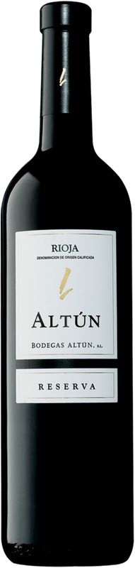 Bottle of Altun Reserva from Bodegas Altùn