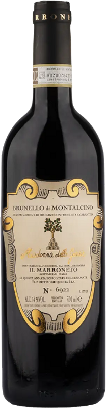 Flasche Brunello di Montalcino Madonna delle Grazie von Il Marroneto