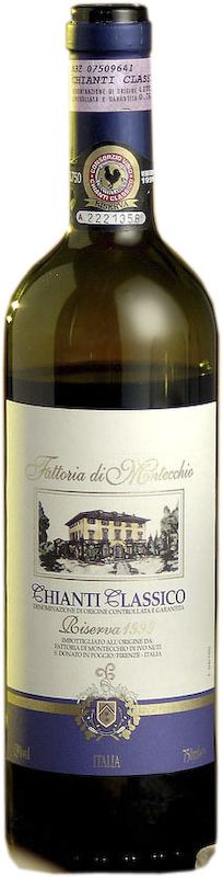 Bottiglia di Chianti Classico DOCG Riserva Fatt. di Montecchio M.O. di Montecchio