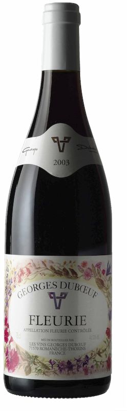 Flasche Fleurie AOC von Georges Duboeuf