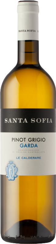 Flasche Le Calderare Pinot Grigio Garda DOC von Santa Sofia