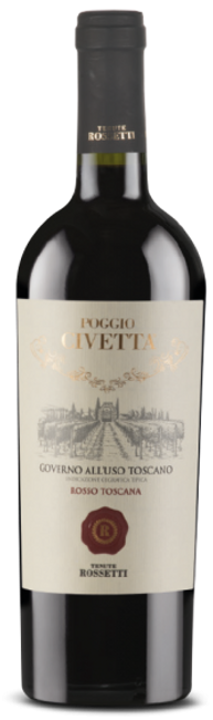 Image of Rossetti Poggio Civetta Governo all’uso Toscana - 75cl - Toskana, Italien bei Flaschenpost.ch