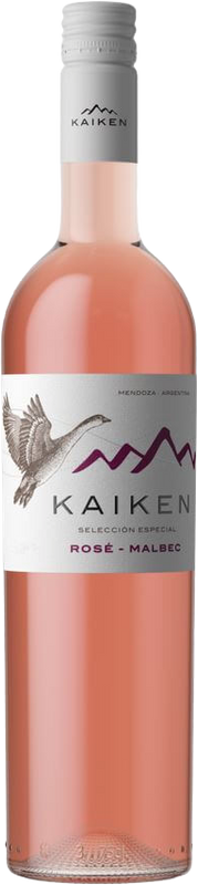 Bottle of Rose Malbec Selección Especial Mendoza from Kaiken