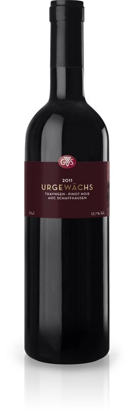 Bottle of Urgewachs Pinot Noir Thayngen from GVS Schachenmann