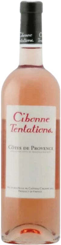Flasche Cuvées Cibonne Tentations Rosé Côtes de Provence Cru Classé AOP von Clos Cibonne
