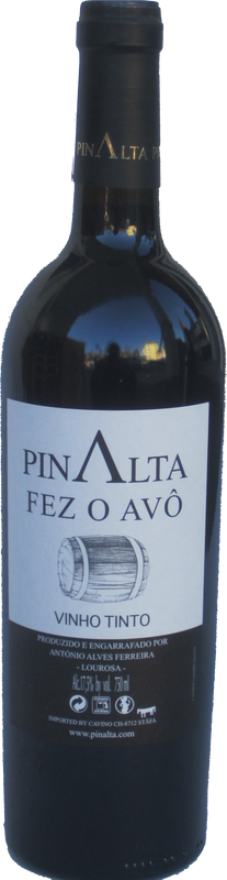 Bottle of Fez d'Avo Pinalta table wine from Pinalta Quinta da Covada