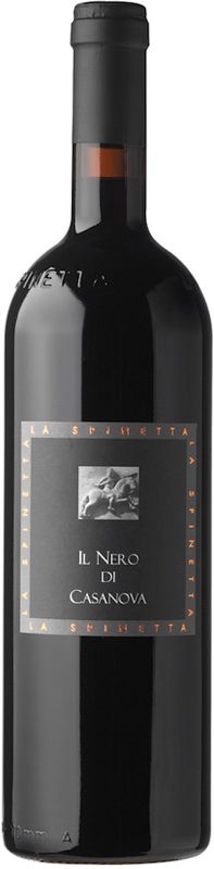 Bouteille de Sangiovese di Toscana IGT Il Nero di Casanova de La Spinetta