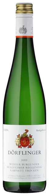 Image of Hermann Dörflinger Weisser Burgunder Müllheimer Reggenhag QmP Kabinett - 75cl - Baden, Deutschland bei Flaschenpost.ch
