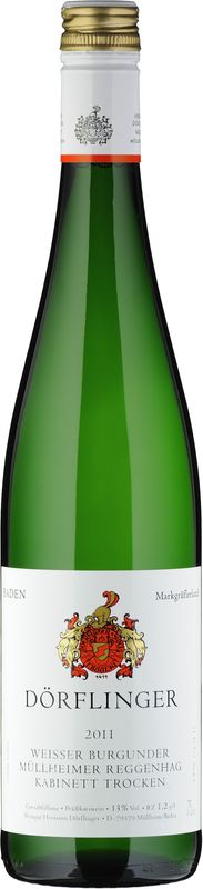 Image of Hermann Dörflinger Weisser Burgunder Müllheimer Reggenhag QmP Kabinett - 75cl - Baden, Deutschland