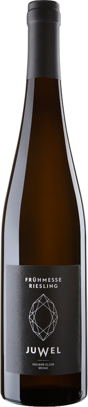 Bottiglia di Juwel Frühmesse Riesling di Juliane Eller