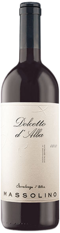 Flasche Dolcetto d'Alba DOC von Massolino