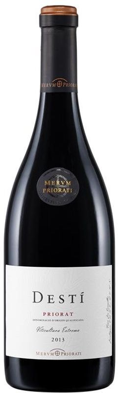 Bottle of Desti Merum Priorati DOQ from Cavas Pere Ventura