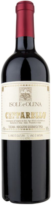 Flasche Cepparello IGT Rosso Toscana von Isole e Olena