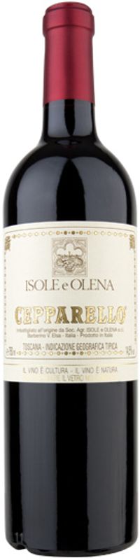 Bottle of Cepparello IGT Rosso Toscana from Isole e Olena