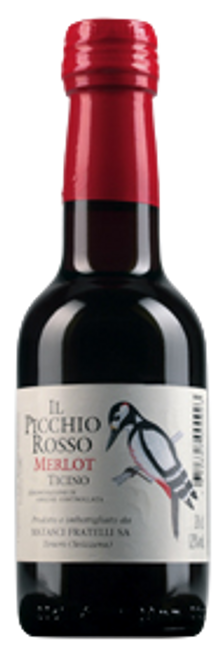 Image of Fratelli Matasci Merlot del Ticino DOC Il Picchio Rosso - 20cl - Tessin, Schweiz bei Flaschenpost.ch