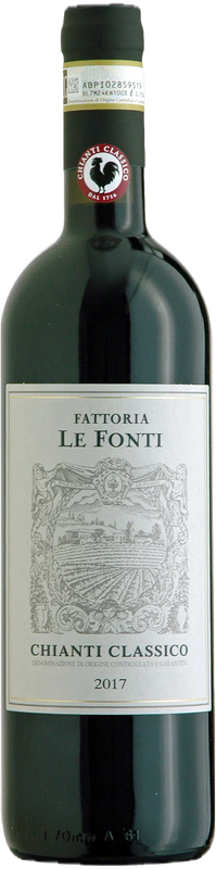Bottle of Chianti Classico DOCG from Fattoria Le Fonti