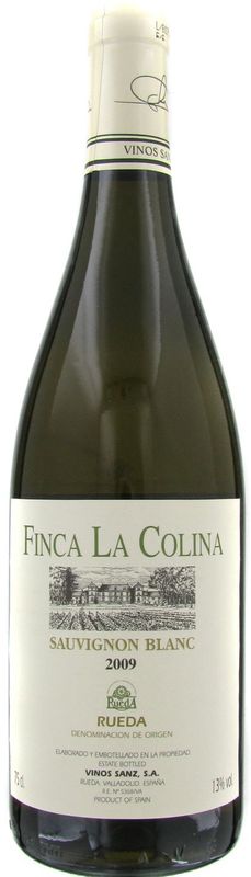 Bouteille de Sauvignon Blanc DO Finca La Collina de Vinos Sanz