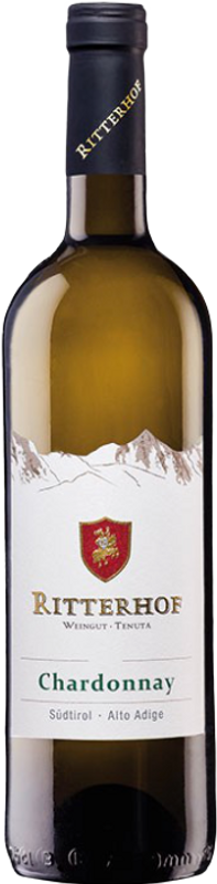 Bottiglia di Südtiroler Chardonnay DOC Terra di Ritterhof