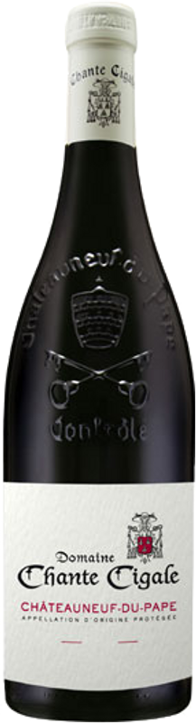 Bottiglia di Châteauneuf-du-Pape AOC Rouge di Domaine Chante Cigale