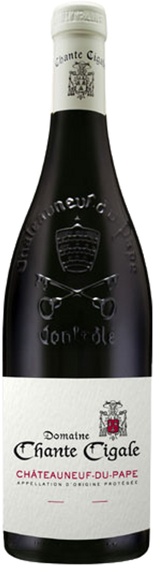 Bouteille de Châteauneuf-du-Pape AOC Rouge de Domaine Chante Cigale