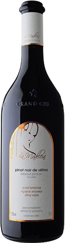 Image of André Fontannaz Balavaud Grand Cru Pinot Noir AOC - 75cl - Wallis, Schweiz