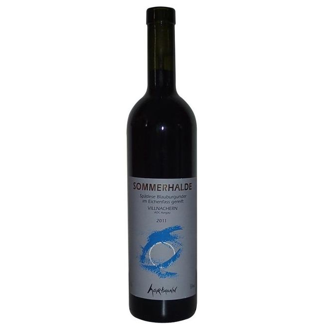 Image of Weinbau Hartmann Sommerhalde Spatlese Blauburgunder AOC - 75cl - Aargau, Schweiz bei Flaschenpost.ch