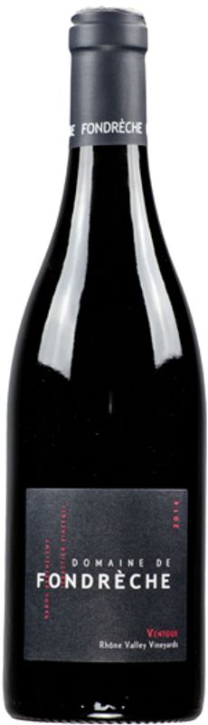 Flasche Domaine Fondreche Rouge Ventoux AC von Domaine de Fondrèche