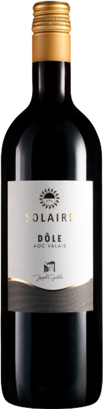 Bottle of Dole Valais AOC Solaire from Joseph Gattlen