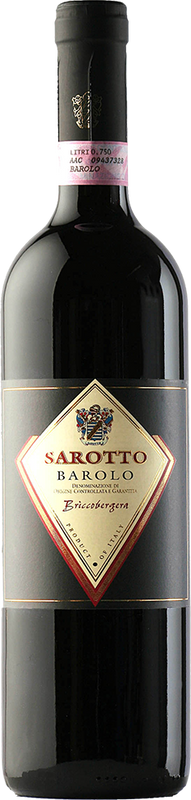 Bottle of Barolo DOCG Briccobergera from Roberto Sarotto