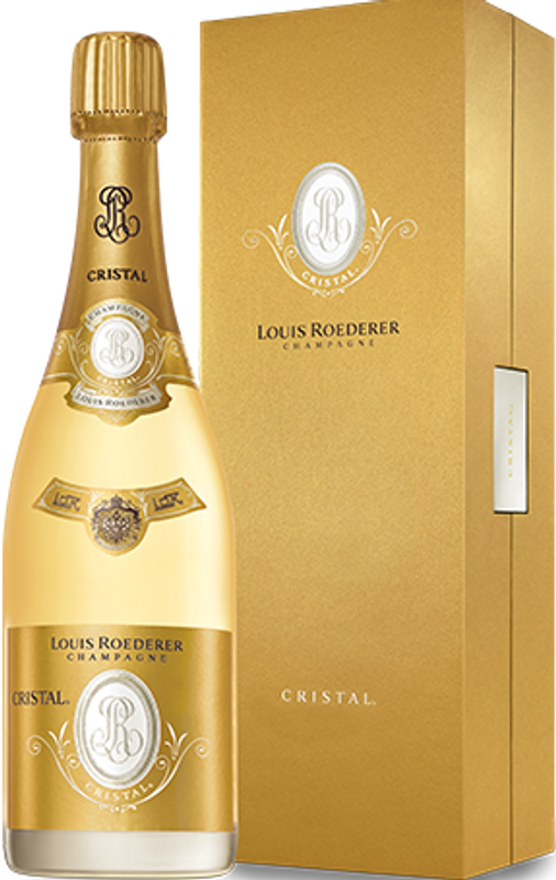 Bottle of Champagne Louis Roederer Cristal Brut from Louis Roederer
